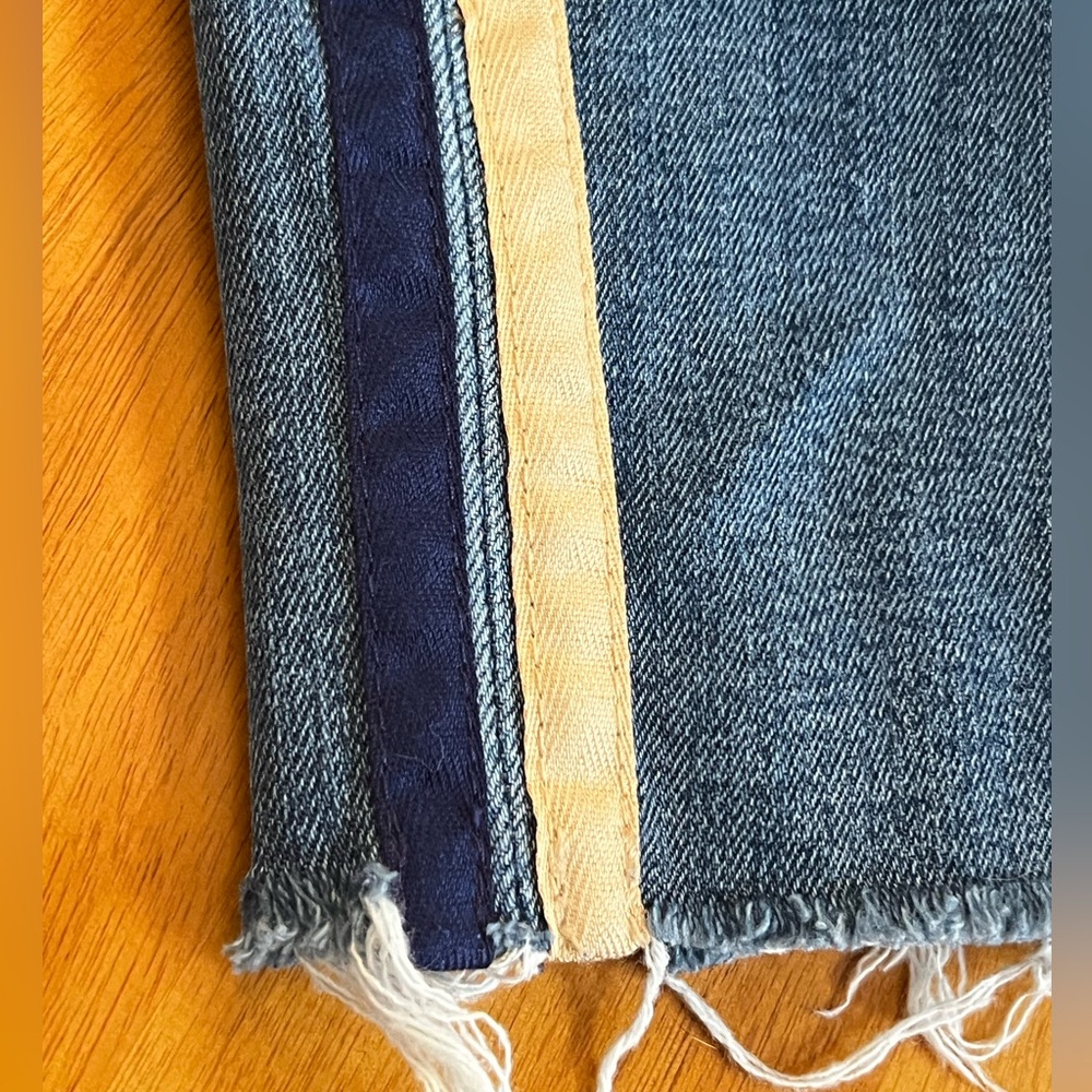 Joe’s Jeans Ultra High Rise Skinny with Side Stripes in Tessa wash - Picture 5 of 7